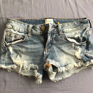 Sneak Peek Denim Low Rise Shorts